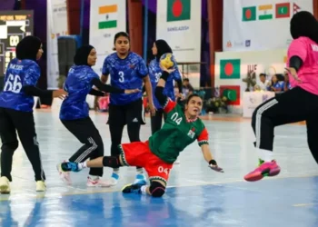 মালদ্বীপকে ৩৩ গোল দিয়ে ফাইনালে বাংলাদেশ নারী হ্যান্ডবল দল