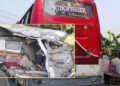 ফরিদপুরে বাস ও অ্যাম্বুলেন্সের মুখোমুখি সংঘর্ষে বাংলাদেশ রেড ক্রিসেন্ট সোসাইটির তিন যুব সদস্য নিহত