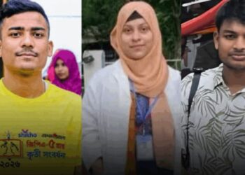 মর্মান্তিক সড়ক দুর্ঘটনায় ভলান্টিয়ার ফর বাংলাদেশের তিন সদস্যের জীবনাবসান